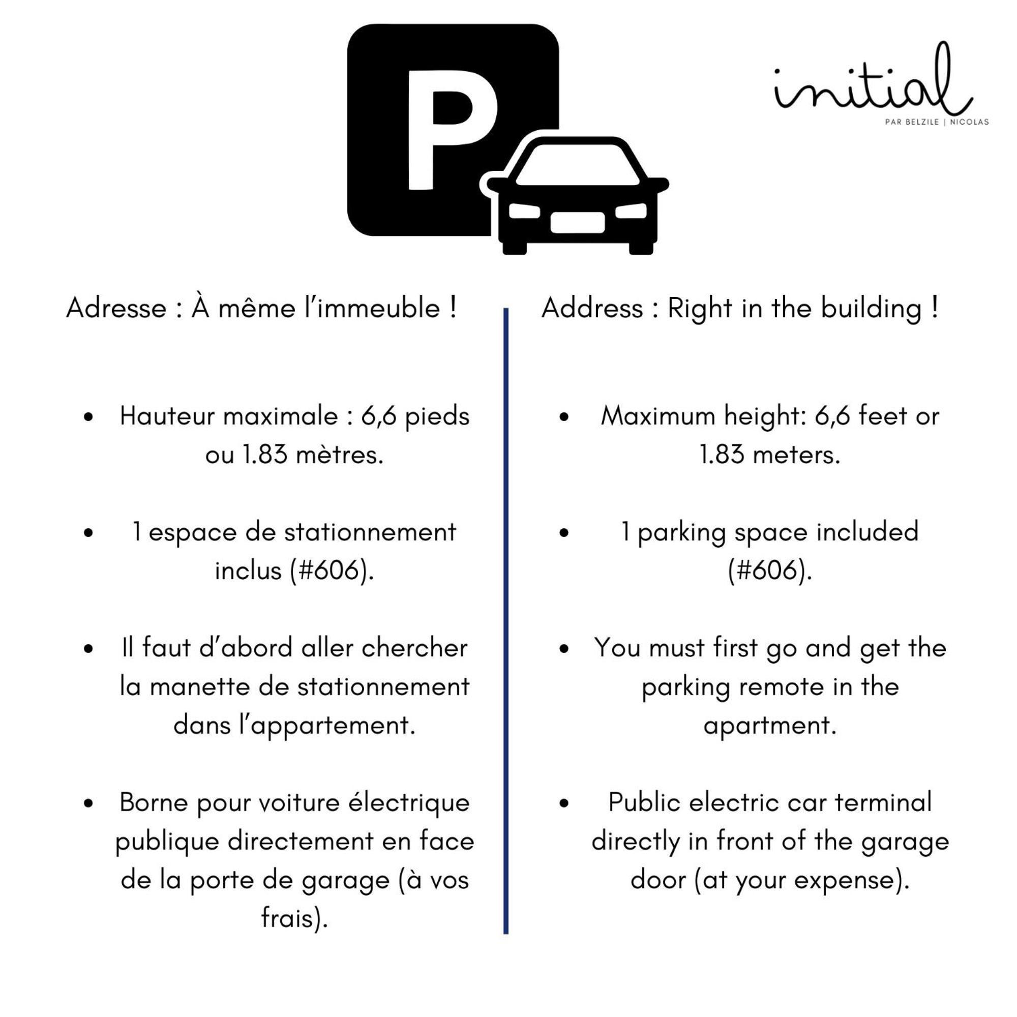 Initial / Wave + Parking / Centre-ville De Apartment *