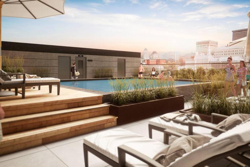 Initial / New Yorker / Centre-ville De Apartment Quebec City