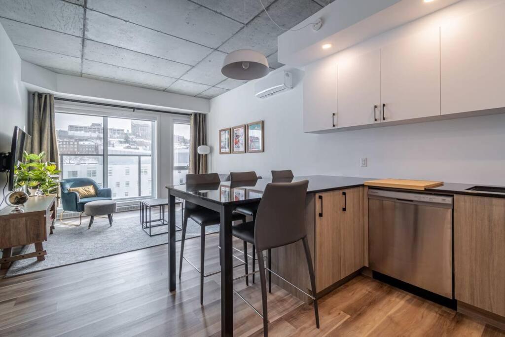 1ch - Rooftop Pool - Kitchen - Smart Tv - Gym - 750m Qc *