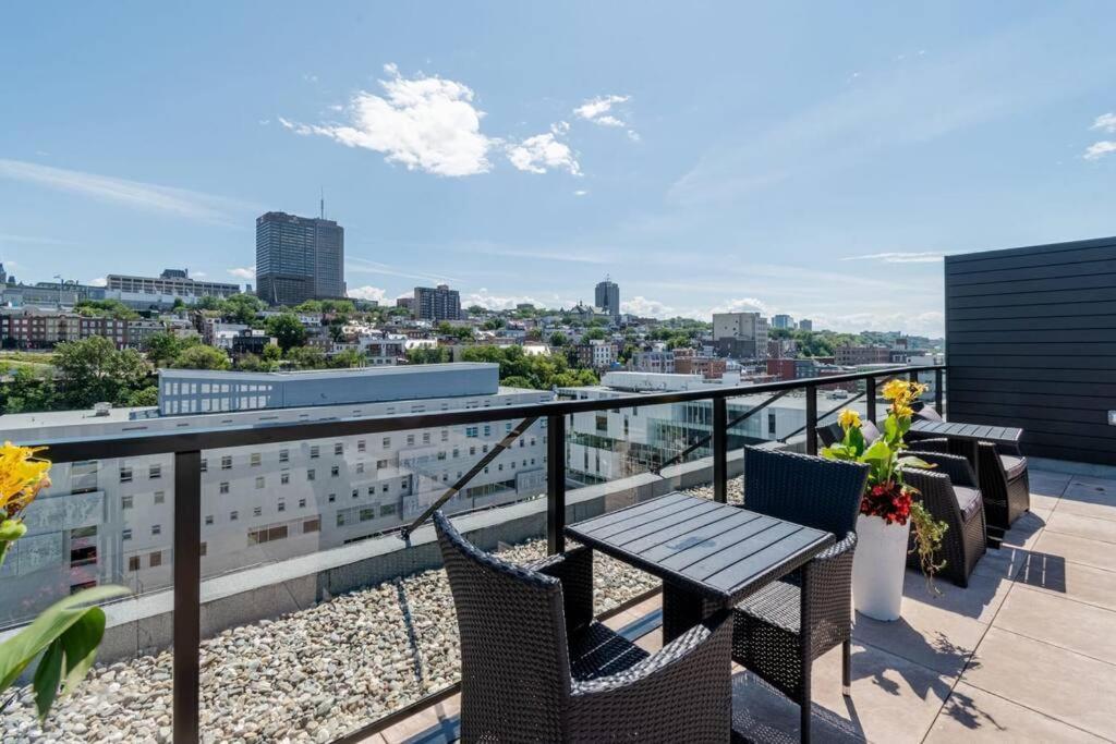 1ch - Rooftop Pool - Kitchen - Smart Tv - Gym - 750m Qc