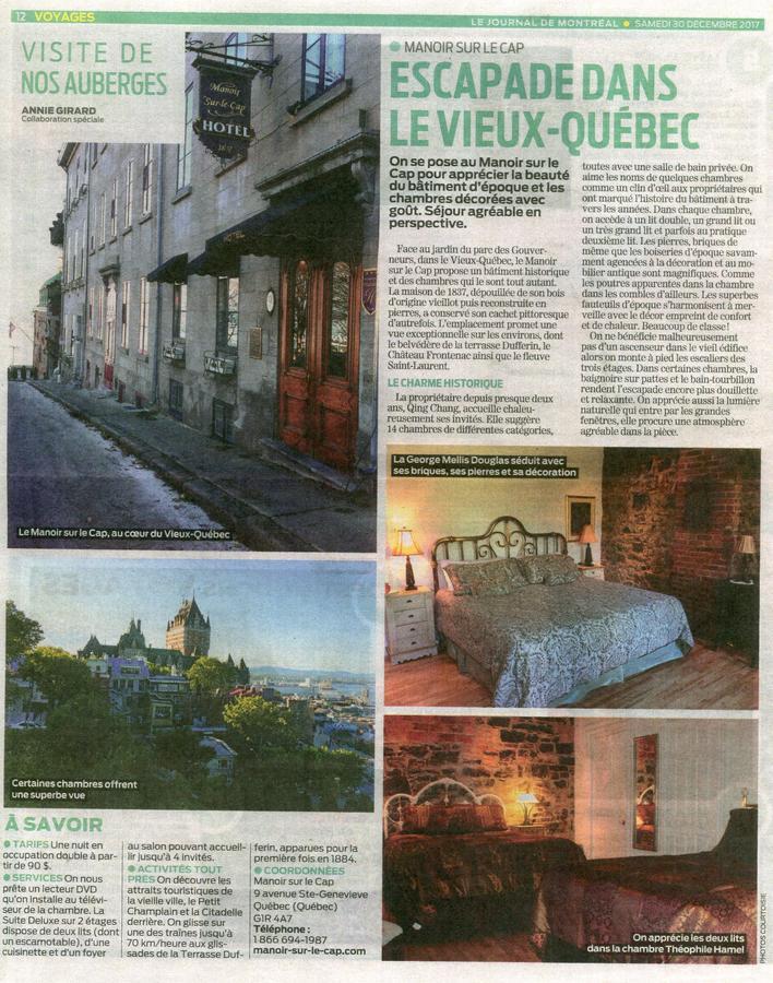 Manoir Sur Le Cap Hotel